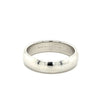 Tiffany & Co. Signed 6MM Platinum Mens Wedding Band Ring