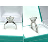 Tilted Square Frame 3.13CT Cushion Cut Lab Grown Diamond Ring