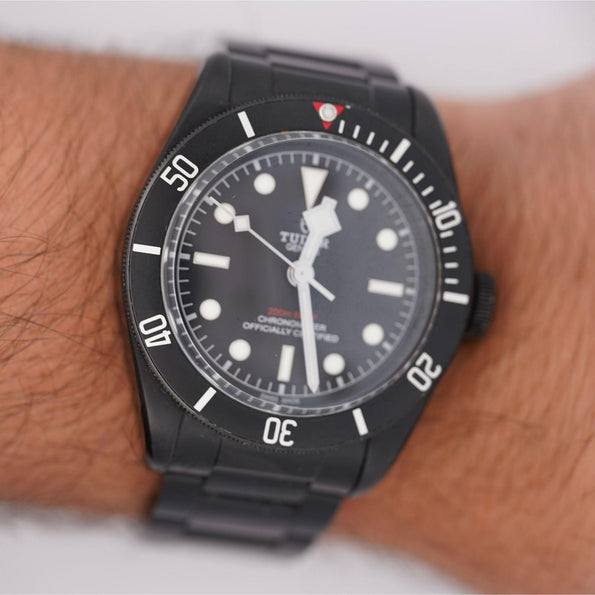 Tudor Heritage Black Bay Dark 41mm Black PVD COSC Automatic Mens Dive Watch