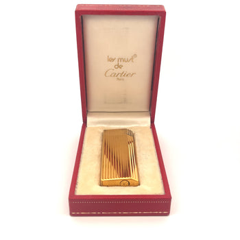 Vintage Cartier Paris Gold Vermeil Lighter with Original Cartier Fitted Box – Assay Jewelers