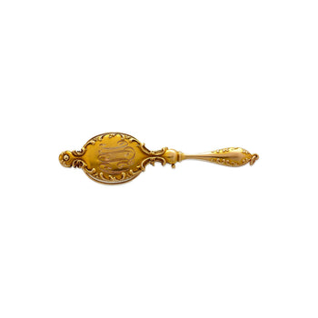 Vintage Retro Era Lorgnette Glasses With 14K Yellow Gold Case – Assay Jewelers
