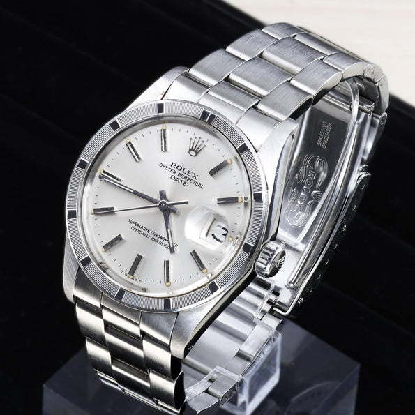 Vintage Rolex Oyster Perpetual Date Ref 1501 34mm Watch