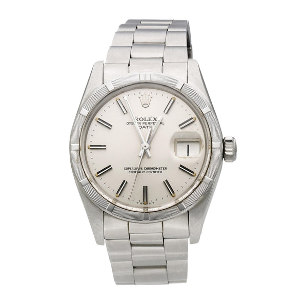 Vintage Rolex Oyster Perpetual Date Ref 1501 34mm Watch