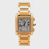 Cartier Tank Française 1830 Chronograph 18K Gold Watch
